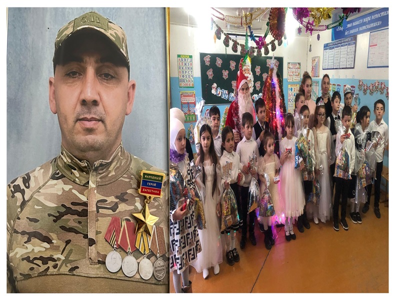 Новогодний праздник в школе.